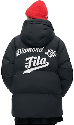 (W) FILA FUSION 2023冬季黑色連帽羽絨外套-保暖時尚。 T11W342911FBK Details for (W) FILA FUSION 2023冬季黑色連帽羽絨外套-保暖時尚。 T11W342911FBK