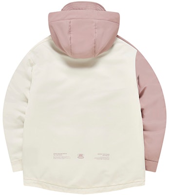 (Women) FILA Fusion Winter Street Sport Loose Fit Hooded Cotton Jacket - White. T11W241914F-IV Lookbook (Women) FILA Fusion Winter Street Sport Loose Fit Hooded Cotton Jacket - White. T11W241914F-IV