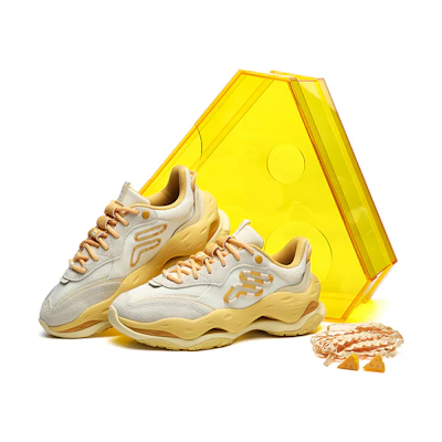 (W) FILA Fusion 'Winter White Gold Apricot'