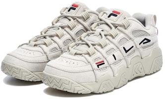 (W) Sneakers FILA FUSION ADE Barricade 'Beige White' T12W941206AOM Lookbook (W) Sneakers FILA FUSION ADE Barricade 'Beige White' T12W941206AOM