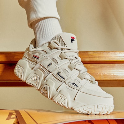 (W) Zapatillas FILA FUSION ADE Barricade 'Beige Blanco' T12W313201FOM 3