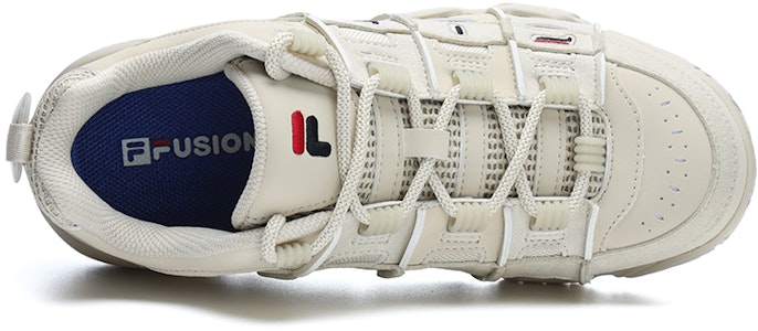 (W) Sneakers FILA FUSION ADE Barricade 'Beige Putih' T12W313201FOM Lookbook (W) Sneakers FILA FUSION ADE Barricade 'Beige Putih' T12W313201FOM
