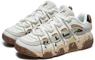 (W) FILA FUSION ADE Barricade Sepatu 'Putih Cokelat Muda' T12W233206FWB Order (W) FILA FUSION ADE Barricade Sepatu 'Putih Cokelat Muda' T12W233206FWB