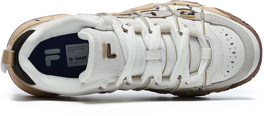 (W) Zapatillas FILA FUSION ADE Barricade 'Blanco Beige Marrón' T12W233206FWB Lookbook (W) Zapatillas FILA FUSION ADE Barricade 'Blanco Beige Marrón' T12W233206FWB