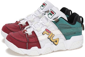 (W) FILA FUSION ADE バリケード (白/赤/緑) T12W041202FWA Shop (W) FILA FUSION ADE バリケード (白/赤/緑) T12W041202FWA