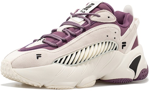 FILA FUSION斐樂潮牌 ADE 復古 低幫 運動休閒鞋 女款 白紫 Order FILA FUSION斐樂潮牌 ADE 復古 低幫 運動休閒鞋 女款 白紫