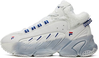 (Women) FILA FUSION ADE mid Sneakers 'White Blue' T12W041106FVG (Women) FILA FUSION ADE mid Sneakers 'White Blue' T12W041106FVG