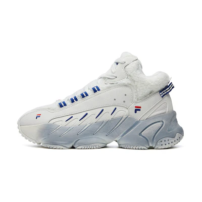 (W) FILA FUSION ADE mid Sneakers 'White Blue'