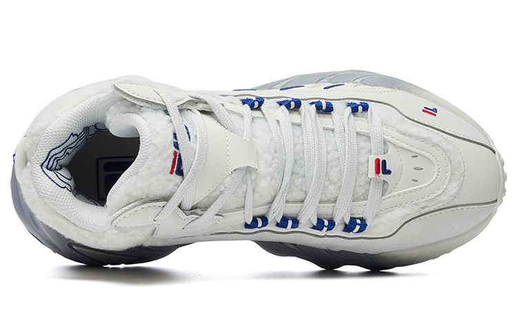 Lookbook (W) FILA FUSION ADE Mid Sneakers 'Putih Biru' T12W041106FVG