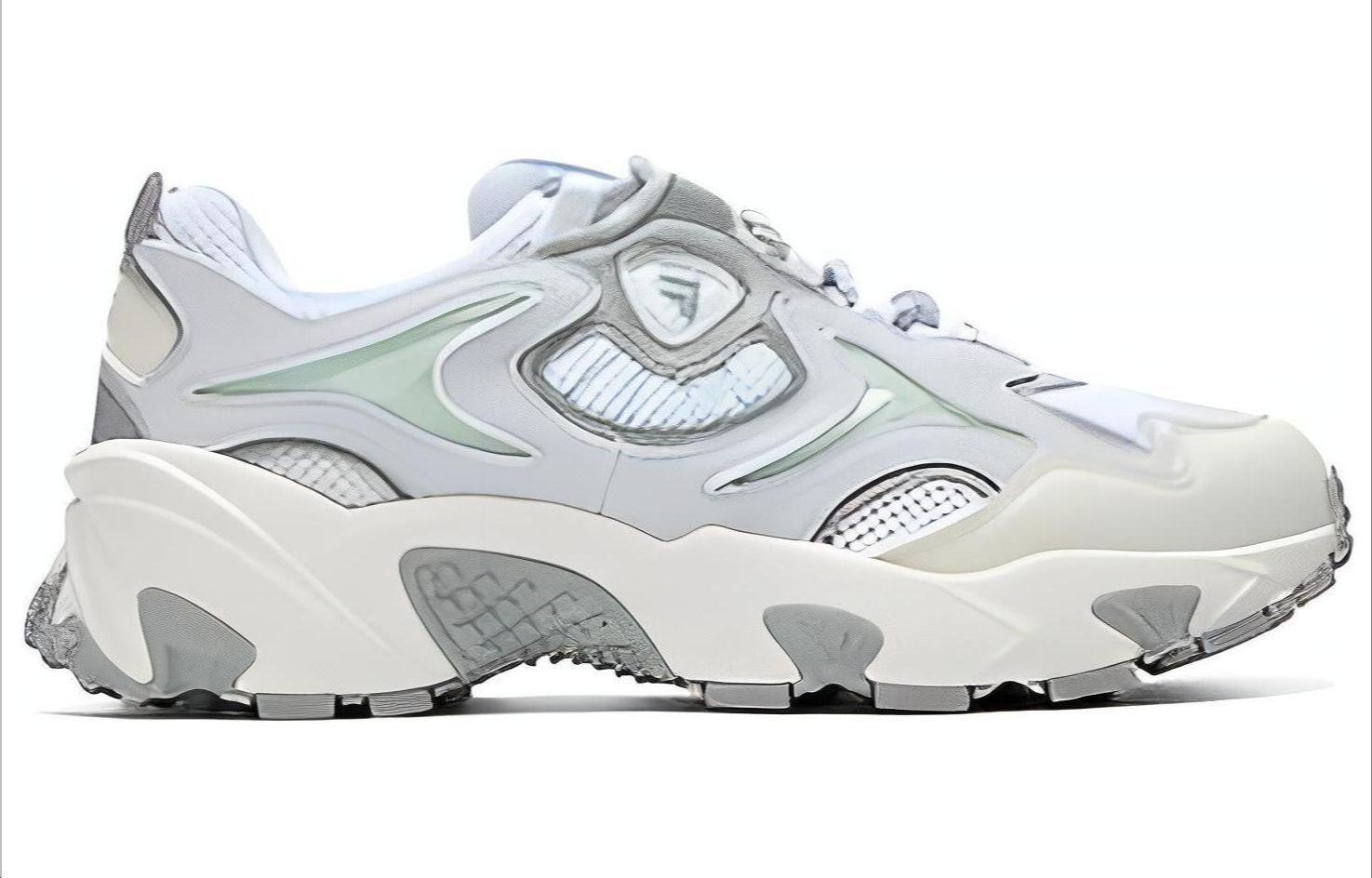 Order (W) FILA FUSION ANCERUS PLUS グレーホワイト (FILA FUSION アンセラス プラス グレーホワイト) T12W321601FWW