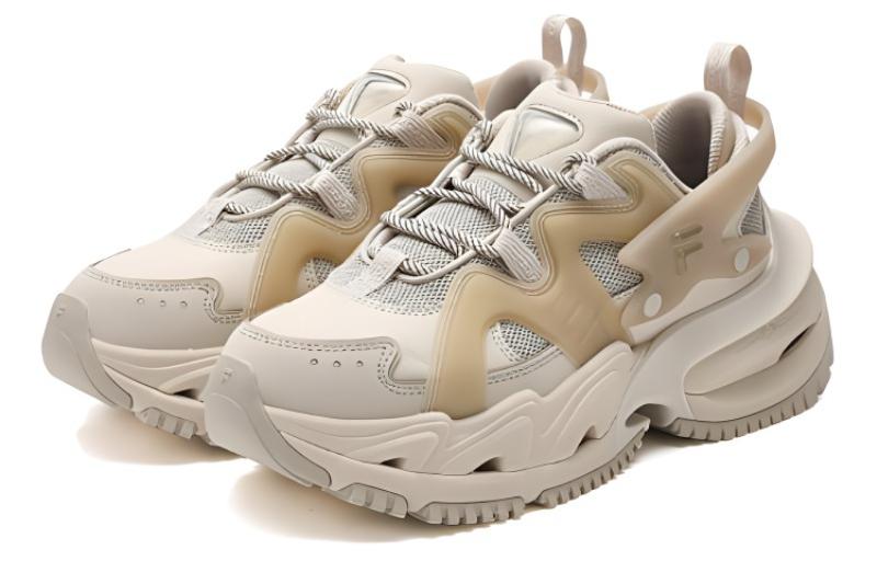 (W) FILA FUSION ARMOUR Sneakers 'Beige White' 圖 2