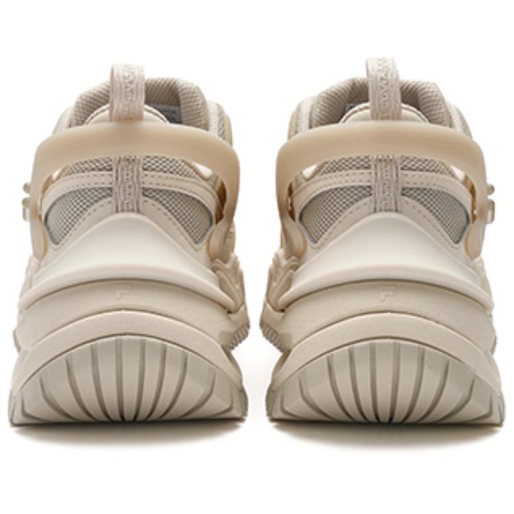 (W) FILA FUSION ARMOUR Sneakers 'Beige White' 圖 4