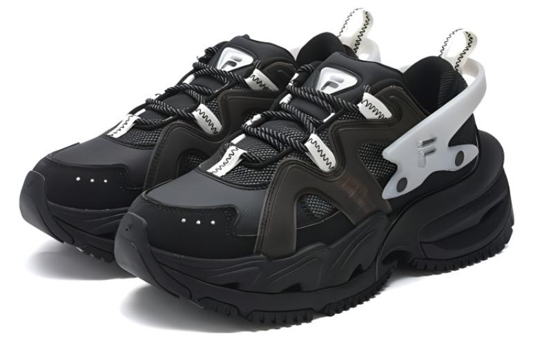 (W) FILA FUSION ARMOUR Sneakers 'Black White' 圖 3