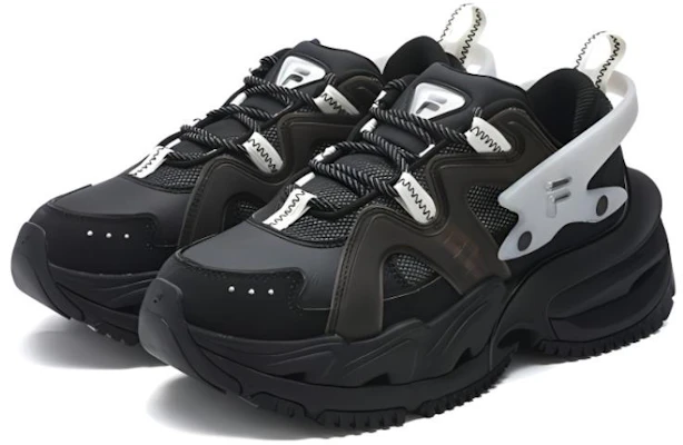 (W) FILA FUSION ARMOUR Sneakers ''Zwart Wit'' T12W341107FBK Lookbook (W) FILA FUSION ARMOUR Sneakers ''Zwart Wit'' T12W341107FBK