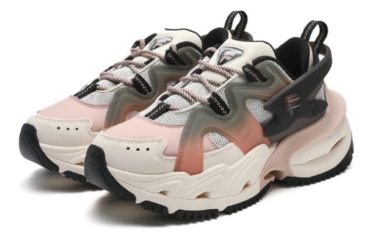 (W) FILA FUSION ARMOUR Sneakers 'White Pink Grey' 圖 3