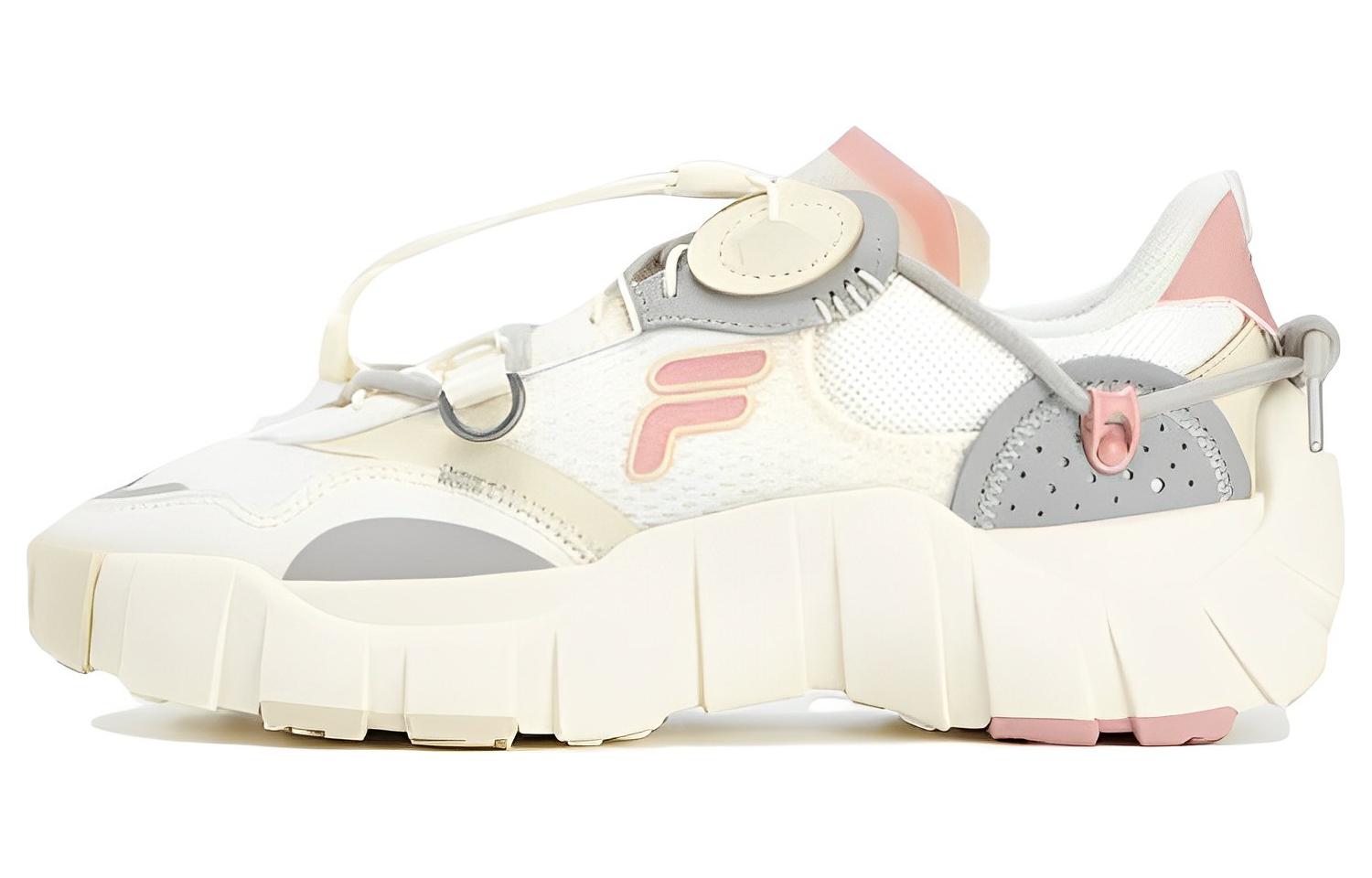 Buy (W) FILA FUSION アスレチックスニーカー 白/グレー T12W321201FGS