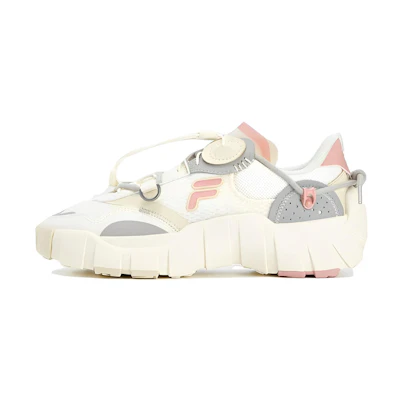 (W) FILA FUSION Athletics Sneakers 'White Grey'