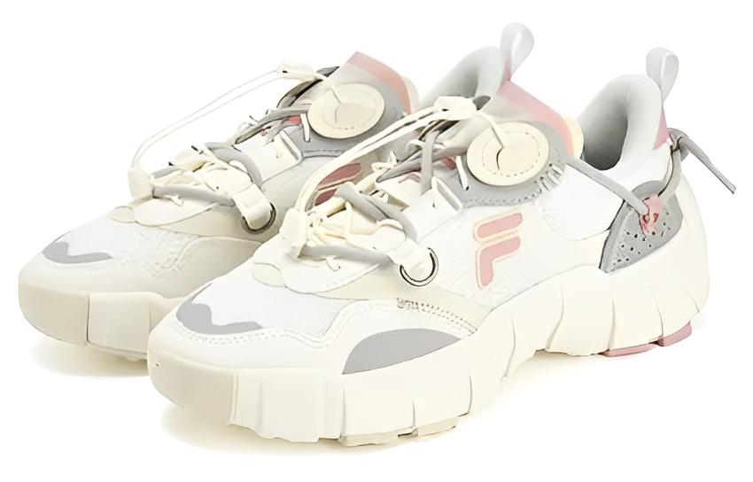 Lookbook (W) FILA FUSION アスレチックスニーカー 白/グレー T12W321201FGS