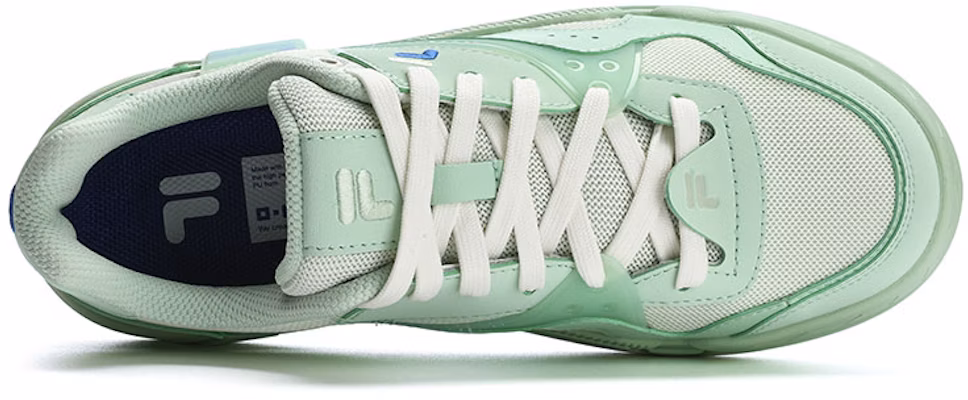 FILA FUSION斐樂潮牌 Bank 休閒 低幫 板鞋 女款 草綠色 Lookbook FILA FUSION斐樂潮牌 Bank 休閒 低幫 板鞋 女款 草綠色