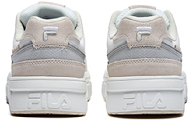 (W) 휠라 퓨전 뱅크 스케이트 슈즈 '화이트 그레이 베이지' T12W232202FBA Shop (W) 휠라 퓨전 뱅크 스케이트 슈즈 '화이트 그레이 베이지' T12W232202FBA