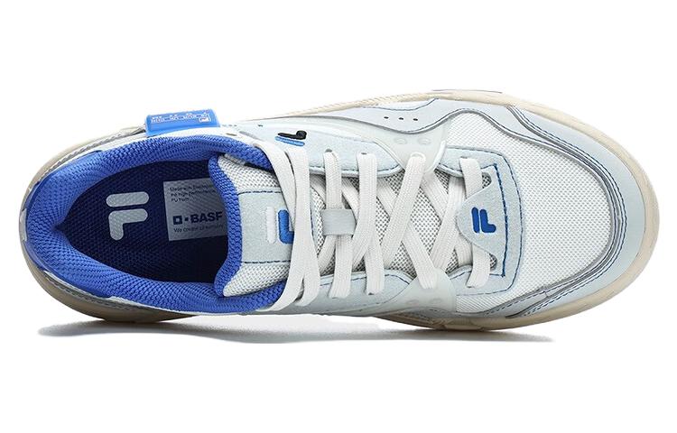 Lookbook (W) 휠라 퓨전 뱅크 청키 (블루/화이트) T12W322201FVD