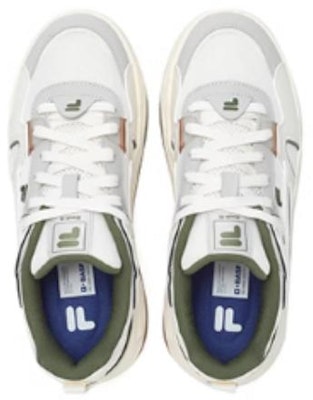 (W) 휠라 퓨전 뱅크 II '화이트 그린' T12W422304FGA Shop (W) 휠라 퓨전 뱅크 II '화이트 그린' T12W422304FGA