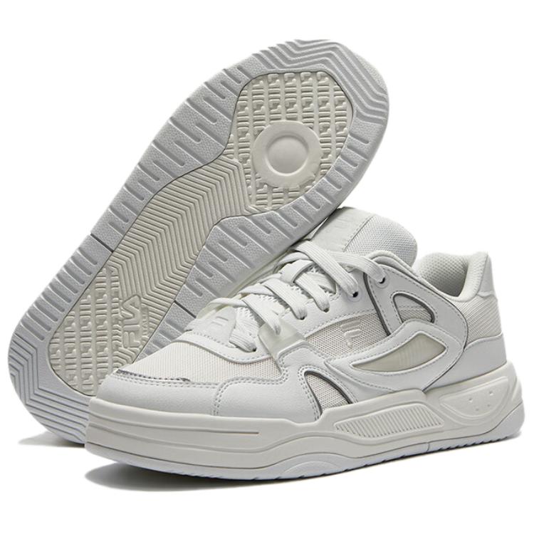 Shop (W) 휠라 퓨전 뱅크 II 로우 '화이트 블루' T12W422304FSB