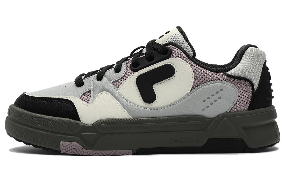 (Women) FILA FUSION Bank Skate Shoes 'Grey Pink Black' T12W342206FSL
