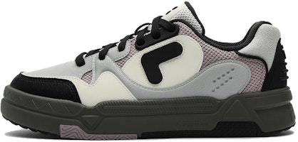 (Women) FILA FUSION Bank Skate Shoes 'Grey Pink Black' T12W342206FSL (Women) FILA FUSION Bank Skate Shoes 'Grey Pink Black' T12W342206FSL