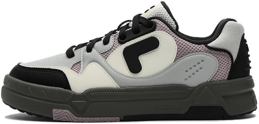 (W) FILA FUSIONバンクスケートシューズ (グレー/ピンク/ブラック) T12W342206FSL Buy (W) FILA FUSIONバンクスケートシューズ (グレー/ピンク/ブラック) T12W342206FSL