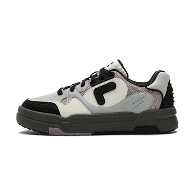 (W) FILA FUSION Bank Skate Shoes 'Grey Pink Black'