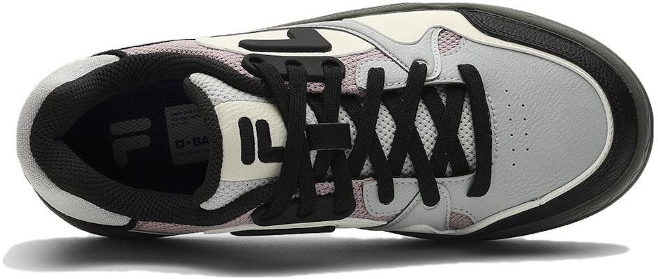 (W) FILA FUSIONバンクスケートシューズ (グレー/ピンク/ブラック) T12W342206FSL Order (W) FILA FUSIONバンクスケートシューズ (グレー/ピンク/ブラック) T12W342206FSL