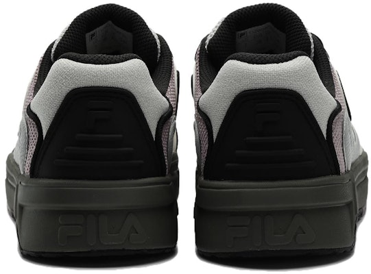 (W) FILA FUSIONバンクスケートシューズ (グレー/ピンク/ブラック) T12W342206FSL Shop (W) FILA FUSIONバンクスケートシューズ (グレー/ピンク/ブラック) T12W342206FSL