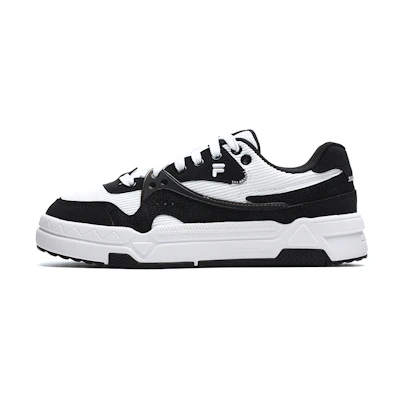 (W) FILA FUSION Bank Skate Shoes 'Black White'
