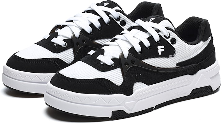 (W) 휠라 퓨전 뱅크 스케이트 슈즈 (블랙/화이트) T12W242205FBW Order (W) 휠라 퓨전 뱅크 스케이트 슈즈 (블랙/화이트) T12W242205FBW