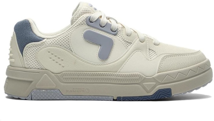 FILA FUSION 斐乐潮牌 Bank 舒適防滑減震低幫板鞋 女款 奶白色 Order FILA FUSION 斐乐潮牌 Bank 舒適防滑減震低幫板鞋 女款 奶白色