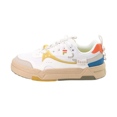 (W) FILA FUSION Bank Skate Shoes 'White Yellow Gum'