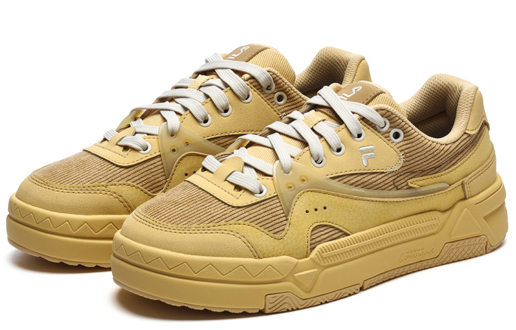 Order (W) 휠라 퓨전 뱅크 스케이트 슈즈 '옐로우' T12W242205FSI