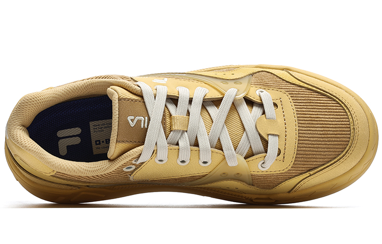 Lookbook (W) 휠라 퓨전 뱅크 스케이트 슈즈 '옐로우' T12W242205FSI