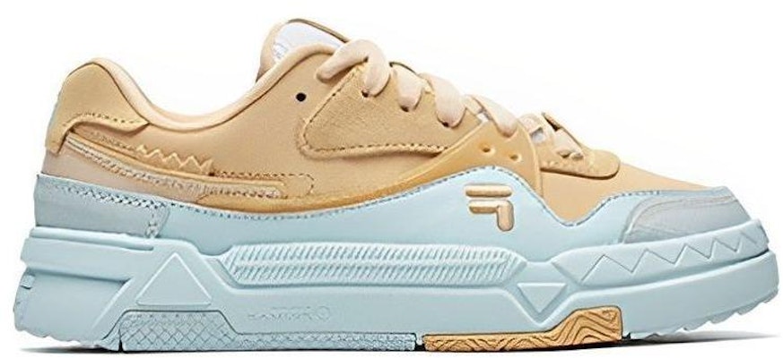 (W) 휠라 퓨전 뱅크 스케이트 슈즈 '옐로우 블루' T12W232202FSA Order (W) 휠라 퓨전 뱅크 스케이트 슈즈 '옐로우 블루' T12W232202FSA