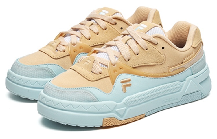 Lookbook FILA FUSION斐樂潮品 Bank 滑板鞋 女版 黃藍