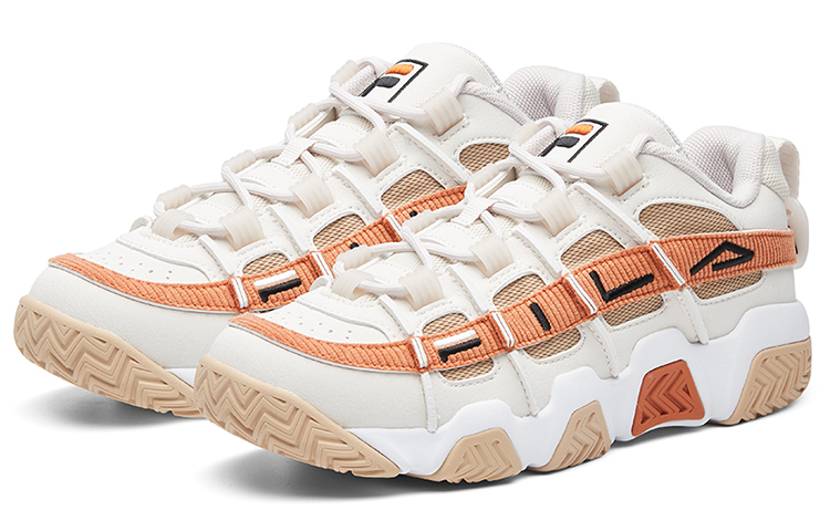 Lookbook (Women) FILA Fusion Barricade 'White Orange' T12W041202FWR