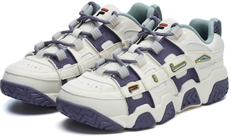 Order (W) FILA FUSION Barricade Sneakers 'Putih Ungu' T12W313201FGC