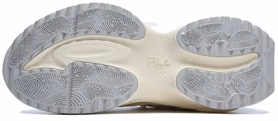 FILA FUSION斐乐潮牌 Bianco 2 減震防滑耐磨 低幫 老爹鞋 女款 白灰 Shop FILA FUSION斐乐潮牌 Bianco 2 減震防滑耐磨 低幫 老爹鞋 女款 白灰