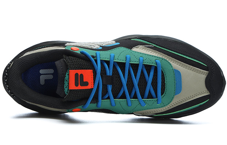 Lookbook (Women) FILA FUSION Bianco 2 Sneakers 'Black Green Blue' T12W311103FBF
