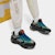 (W) Sneakers FILA FUSION Bianco 2 'Hitam Hijau Biru' T12W311103FBF