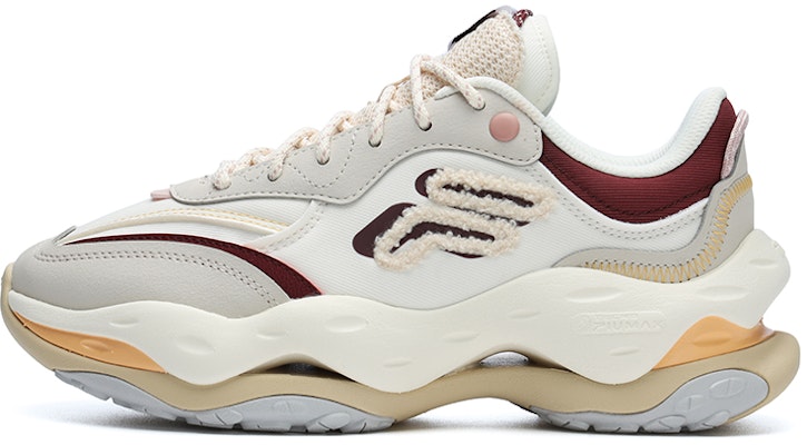 FILA FUSION斐樂潮牌 防滑耐磨 低筒 運動休閒鞋 女款 白紫 Buy FILA FUSION斐樂潮牌 防滑耐磨 低筒 運動休閒鞋 女款 白紫