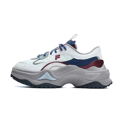 (W) FILA FUSION Bianco 2 Sneakers 'White Grey Blue'