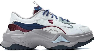 Order (W) FILA FUSION Bianco 2 Sepatu 'Putih Abu Biru' T12W311302FBA