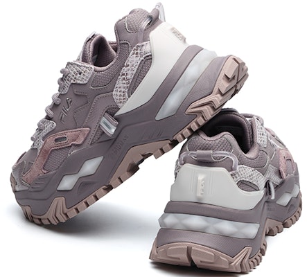 (W) FILA Fusion Bianco 'Morado Gris' T12W145225FPD Shop (W) FILA Fusion Bianco 'Morado Gris' T12W145225FPD